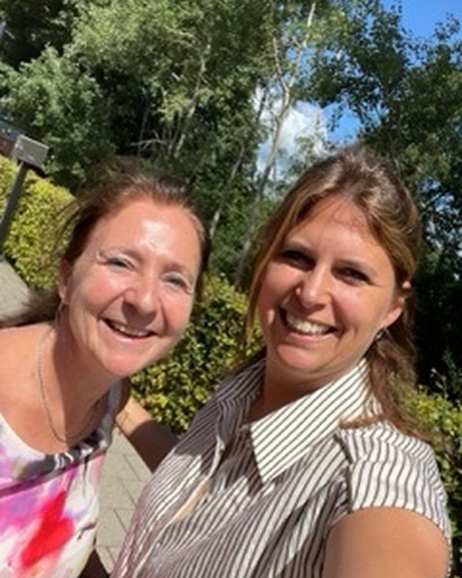 Mirjam en Rian klein