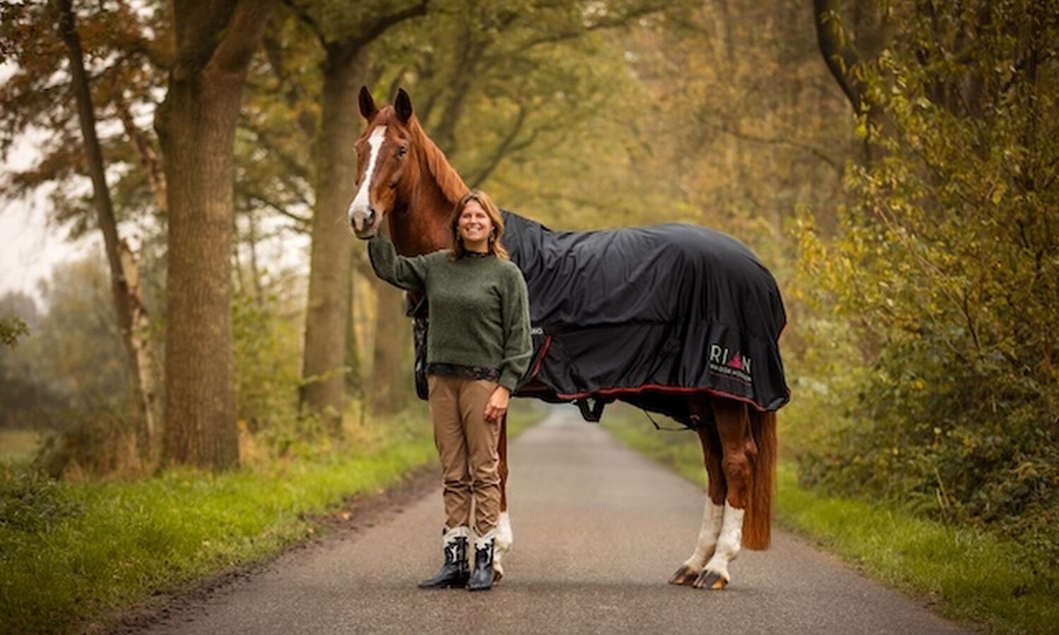 Foto Blossom logo deken
