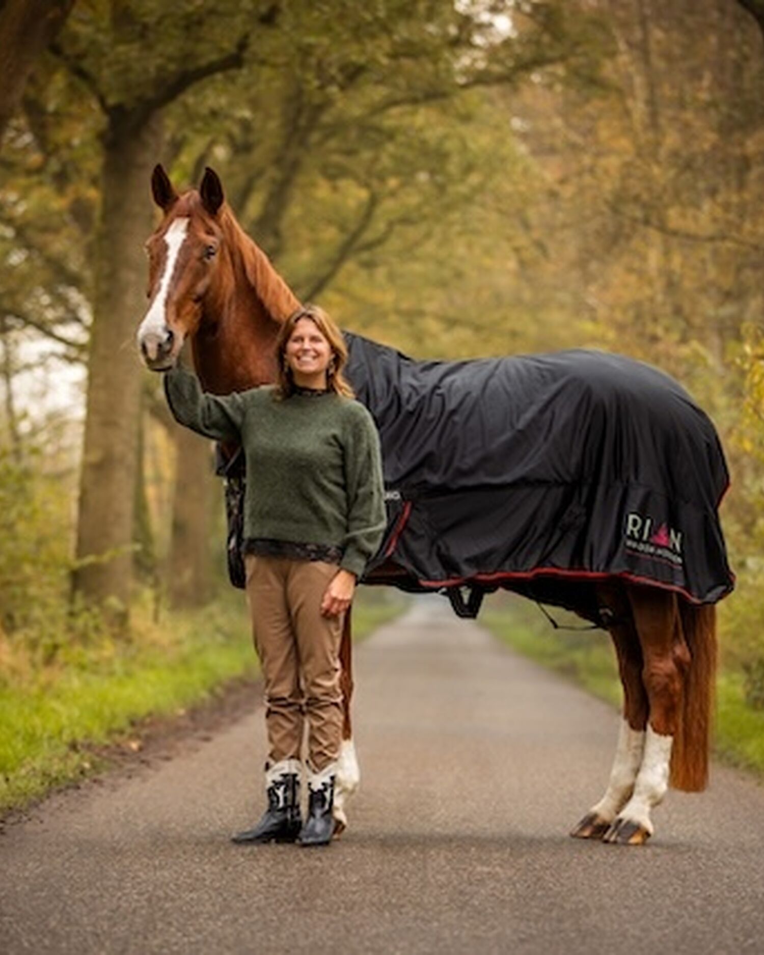 Foto Blossom logo deken